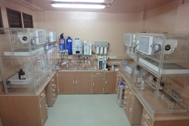 10Be and 26Al isotopes chemistry lab