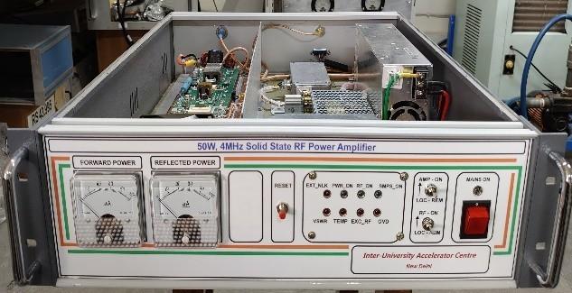50 W, 4 MHz Solid State RF Power Amplifier